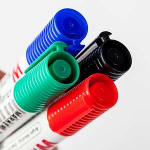 Office and School Style Large Capacity Customized Advertising logo Whiteboard <b>Marker</b> <b>Pen</b> - Product Image 2