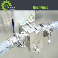 ZXSMART 5-20 litres machines de remplissage de liquide chimique remplissage d'huile semi-automatique pesage remplissage capsulage machine pour liquide