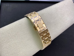 Montre mécanique de luxe de qualité supérieure, étanche, 41 mm, mouvement ETA 4302 de l'usine ZF, 15500, saphir luminescent, or rose. - Product Image 6