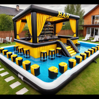 Fabricant de bar de piscine gonflable Pub gonflable House Blow Up