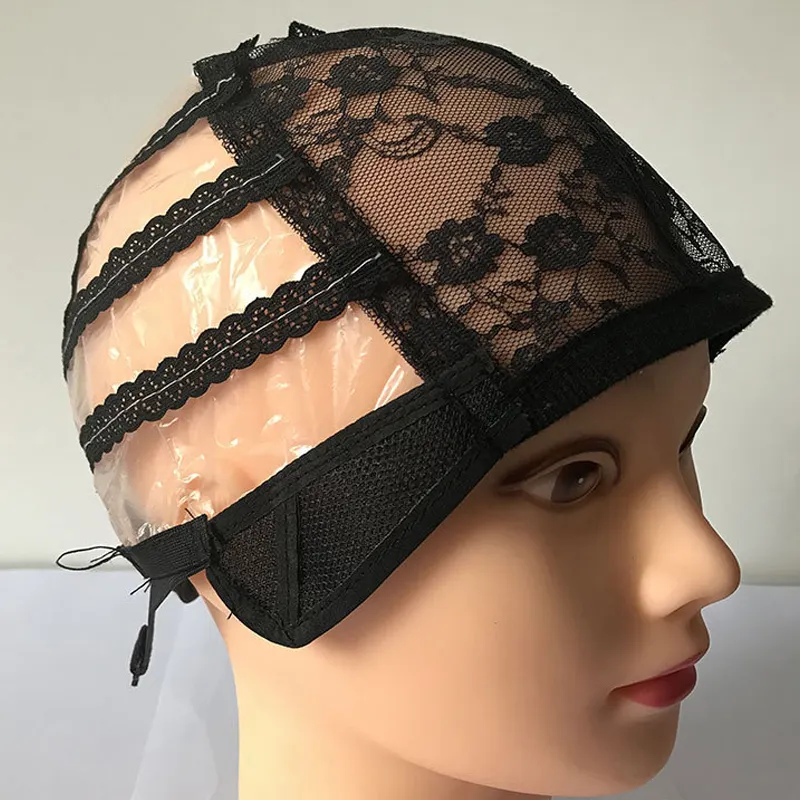 Wholesale Custom making wigs lace full Adjustable mesh Closure bonnet Ventilated Wig Weave perruque wig cap