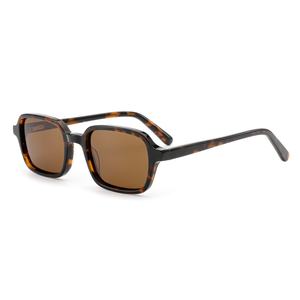 Occhiali da Sole Polarizzati Quadrati Piccoli di Alta Qualità con Logo Personalizzato, Stile Retrò Vintage in Acetato per Uomo e Donna, Produttore di Lentes De <span class=keywords><strong>Sol</strong></span> - Product Image 2