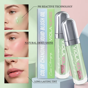 <span class=keywords><strong>VIOLA</strong></span> HOUSE Tinte Líquido para Labios y Mejillas con Cambio <span class=keywords><strong>de</strong></span> Color, Reactivo al PH, para un Brillo Natural y Duradero, Venta al Por Mayor - Product Image 1
