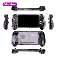Console de Jeu Portable RG557 Android 14, Écran AMOLED HD 5,48" et Batterie 5500mAh, pour Jeux PS1 PS2