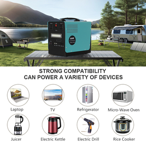 Đa Chức Năng Tất Cả Trong Một Di Động Năng Lượng Mặt Trời Hệ Thống 500W 1000W 1500W Năng Lượng Mặt Trời Powered Máy Phát Điện Di Động Nhà Máy Điện - Product Image 4