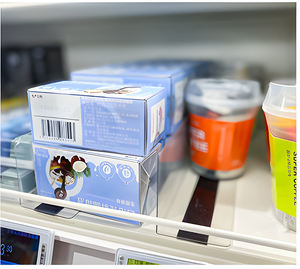 Hookei Acrylique Pharmacie Étagère Diviseur Taille Personnalisée Réglable Magnétique Étagère Diviseur pour Supermarché - Product Image 6