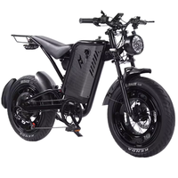 Nouveau Modèle Vélo Électrique Tout-Terrain 7 Vitesses à Pneus Larges Neige et Plage avec Moteur de Roue Arrière 500 Watts et Batterie au Lithium 48V
