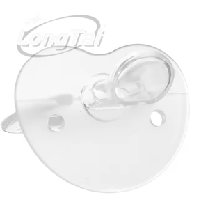 Longtai Siliconate Baby Sleep Night Boca Blanco Frosted Orthodontic Dummies Soother Chupete prematuro para recién nacido - Product Image 2