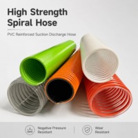 Selang Waterstop Spiral Ekstrusi PVC - Fleksibel Tahan Air untuk Irigasi, Konstruksi & Pertambangan