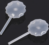 4ml remplissage jetable avec pailles de confiture jus presser pipette pâtisserie décoration assaisonnement cuisson plastique presser compte-gouttes tube
