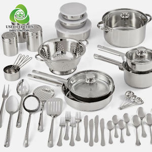 Nonstick Stainless Steel Kitchenware Set Halo Handle Kitchen Utensils Tool Cooking <b>Accessories</b> <b>Home</b> Use - Product Image 5