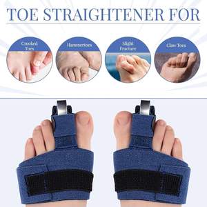 Attelles de doigts de pied réglables pour redresser - <span class=keywords><strong>Correcteur</strong></span> orthopédique pour les doigts de pieds <span class=keywords><strong>en</strong></span> marteau, les doigts de pieds superposés et les doigts de pieds <span class=keywords><strong>en</strong></span> <span class=keywords><strong>griffe</strong></span> - Port quotidien et nocturne - Product Image 5