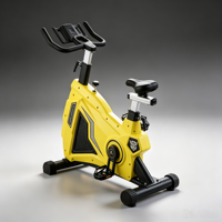 Bicicleta de Ciclismo Estacionaria AUGER de Uso Comercial para Interiores, Bicicleta de Spinning Resistente para Gimnasio y Estudio de Fitness OEM