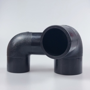 ข้อต่อท่อ HDPE SDR11 PE100 คุณภาพสูง ขนาด 110 มม. ข้องอ 90 องศา แบบขัดเงา - Product Image 4