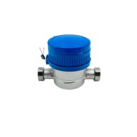 Compteur d'eau mécanique en laiton à jet unique de type sec, compatible OEM, classe B, pour usage domestique - Vente chaude