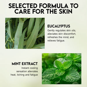 น้ำมันอาบน้ำยูคาลิปตัสผสมมิ้นท์ สำหรับทำความสะอาดผิวหน้าและผิวกาย ช่วยให้ผิวนุ่มชุ่มชื้น เหมาะสำหรับทุกคนในครอบครัว - Product Image 2