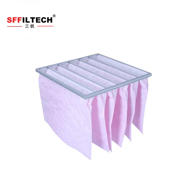 Best Price Pocket Air Filter Bag F5 F9 Non Woven Fabric Media Filter