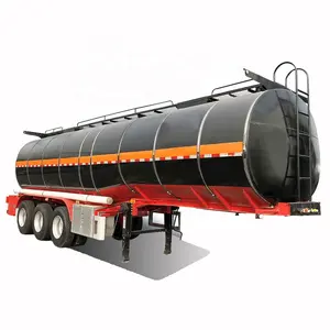 Yepyeni 3 aks 38 CBM asfalt tankı ile ısıtma makinesi bitüm asfalt yalıtım tankeri römork satılık
