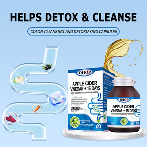 Cápsulas de Vinagre de Sidra de Manzana OEM, Cápsulas para la Limpieza del <span class=keywords><strong>Colon</strong></span>, Probióticos que Ayudan a la Digestión y a Limpiar los Intestinos - Product Image 3