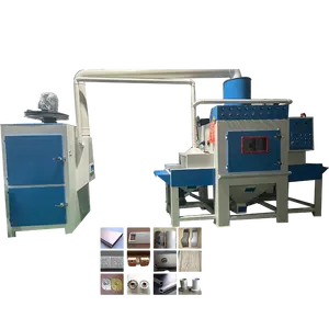 Conveyor Belt Automatic Sand Blasting Machine/Sandblaster with CE for Many Products