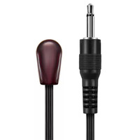 Extensor IR, Cable Receptor de Control Remoto Infrarrojo con Conector de Audio de 2.5mm y 3.5mm para Decodificadores y Equipos AV