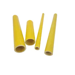 Fibre de verre légère de haute résistance Polonais pour le divers tube de fibre de verre d'application