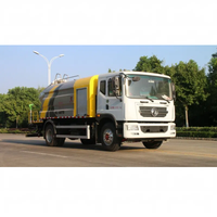 Camion pulvérisateur multifonctionnel Dongfeng 4X2 11m3 50m avec canon à brouillard à bras articulé et pompe haute pression