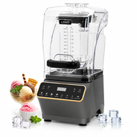 Hoge kwaliteit sapcentrifuge met keukenmachine-combo, snelheidsregeling, 8 vooraf ingestelde menu's voor smoothies, ijsknippen en puree.