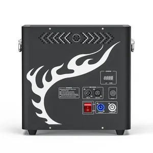 300W Flame Dmx Stage Fire Machine Spray Stage Outdoor 3 Head Flame Machine Flame Thrower Stage Show Effect Fire Machine