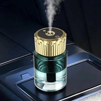 Diffuseur de parfum automatique intelligent en verre émaillé pour voiture et maison, avec fonction de minuterie marche/arrêt, pour un intérieur étoilé.