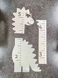 Règle de <span class=keywords><strong>tableau</strong></span> de croissance pour enfants dinosaure en bois Pafu - Product Image 3