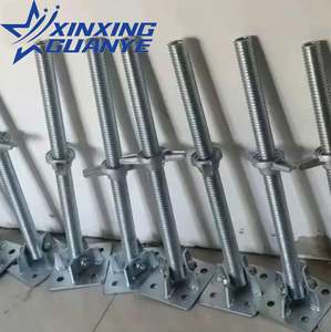 Q235 thép Điều chỉnh mạ kẽm U đầu và đáy Jack với tấm cơ sở cho ván khuôn và <span class=keywords><strong>gi</strong></span>àn <span class=keywords><strong>gi</strong></span>áo - Product Image 4