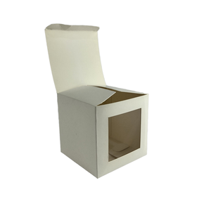 Hộp đóng gói bánh tùy chỉnh cho hộp giấy các tông kinh doanh với cửa sổ nhựa PVC cho cửa hàng bánh quảng bá - Product Image 1