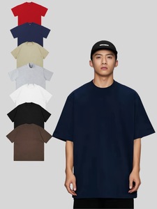 T-shirt personnalisé pour homme, coupe droite, anti-plis, respirant, séchage rapide, qualité supérieure, nouvelle collection, vente en gros - Product Image 1