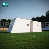 Casa Prefabricada Ecológica de Instalación Rápida, Resistente al Agua y con Energía Solar para Jardín, Estudio, Gimnasio o Supermercado