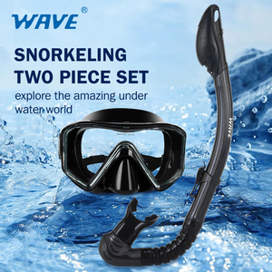 قطعة فم من السيليكون الجاف برؤية واسعة للغوص - Product Image 2