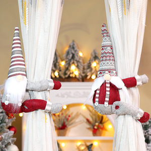 Nueva decoración navideña para cortinas, abrazador de cortinas navideñas, decoración creativa para restaurantes y hoteles - Product Image 2