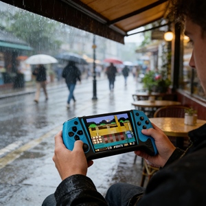 Pro Grade Mini Portable <strong>Game</strong> Consoles Sturdy Gaming Console Tv for TV Connection Home Leisure and <strong>Family</strong> Big Screen Play - Product Image 3