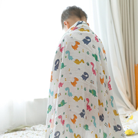 Kangobaby Vente en Gros Couverture d'Emmaillotage Sûre en Mousseline de Coton Bambou pour Bébé, Serviette de Bain en Gaze Respirante, Couverture d'Allaitement, Coffret Cadeau Bébé
