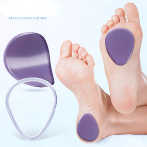 Coussin de pied multifonctionnel en GEL PU souple, Absorption des chocs, soulagement de la douleur, coussin <span class=keywords><strong>métatarsien</strong></span>, doublure de talon pour chaussures à talons hauts - Product Image 1