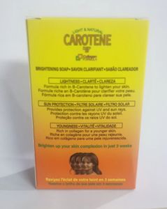 Natural Handmade Bar with Carrot Extract Travel Size Lightens &amp; Evens Skin Tone <strong>Carotone</strong> Skin Brightening Soap - Product Image 6