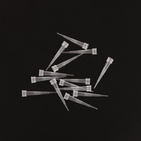 Embouts de pipette en plastique de laboratoire IKEME 10ul 100ul 200ul 5ml 10ml Embouts de micropipette jetables Embouts de pipette en plastique jaune