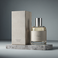Flacon de parfum en verre de 50 ml, flacons de Cologne, emballage, flacon de parfum de Dubaï de 100 ml pour femmes