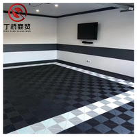 Garage Bodenfliesen Interlocking Kunststoff Industrie Gummi matte Bodenbelag für Park Boden ablauf Abdeckung