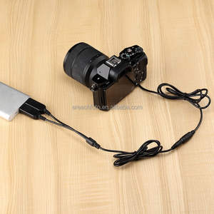 Batterie factice NP-FW50 avec double câble Boost USB avec chargeur USB pour appareil photo <span class=keywords><strong>Sony</strong></span> A7S A7M2 A7R <span class=keywords><strong>A6300</strong></span> - Product Image 4