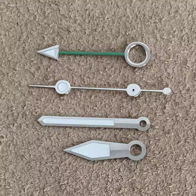 NH34 Watch Hands Set Mod for NH34A Movement with Green Luminous