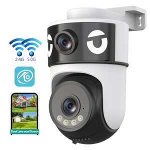 Telecamera di sicurezza Wifi 4K HD allarme di rilevamento del movimento per esterni telecamera di sorveglianza impermeabile - Product Image 1