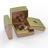 Magnet Neodymium N40H N42H N44H, Magnet Kipas Busur, Material Magnetik, Magnet Kuat, Magnet N52, Performa Putaran Tinggi