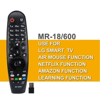 Télécommande magique AM-HR650A AN-MR650A MR-18+ pour Smart TV 3D avec récepteur USB, code roulant, infrarouge, portée 10-16M