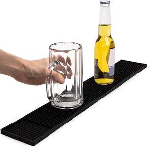 Logo personnalisé pour bar utilisant <span class=keywords><strong>du</strong></span> tissu de silicone en caoutchouc PVC souple logo CMJN Tapis de bar pour plate-forme artisanale <span class=keywords><strong>Distillerie</strong></span> - Product Image 1
